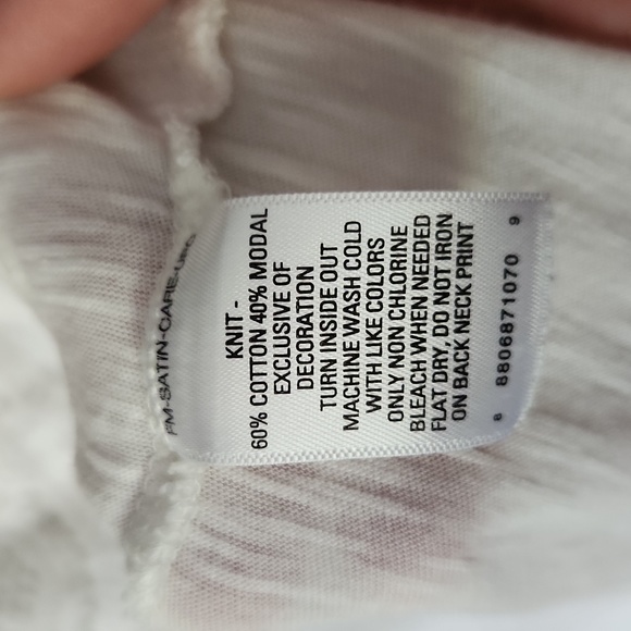 Great Northwest Indigo Lace Detail Light Weight Tank Top - Picture 4 of 7